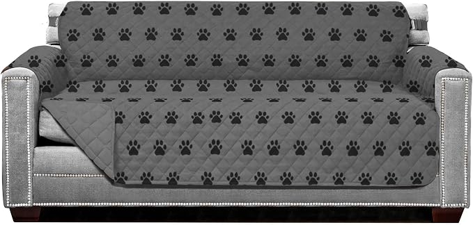 Sofa Shield® Couch Slip Covers for Dogs, Reversible Furniture Protector by SofaShield