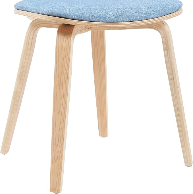 Armen Living Jaguar Mid-Century Dining Chair - Image 8