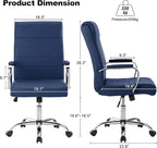 Office Desk Chair, Modern Conference Room Chairs, High Back Ergonomic Home - Image 3