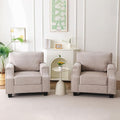 Oversized Accent Chair Set of 2 by Fryruwa