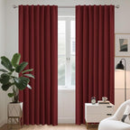 Joydeco 90 Inch Blackout Curtains by JOYDECO