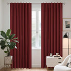 Joydeco 72 Inch Blackout Curtains by JOYDECO
