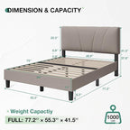 Novilla Full Size Bed Frame - Image 2
