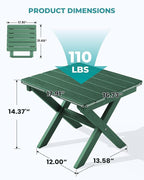 SERWALL Portable Folding Outdoor Side Table - Image 3