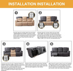 Genina Recliner Cover Stretch Couch Covers, Sofa slipcover - Image 6
