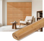 Natural Bamboo Wall Panel 48 x 94.5 Inch, Renewable Pole Wrap Bamboo by SINNSIDELIN