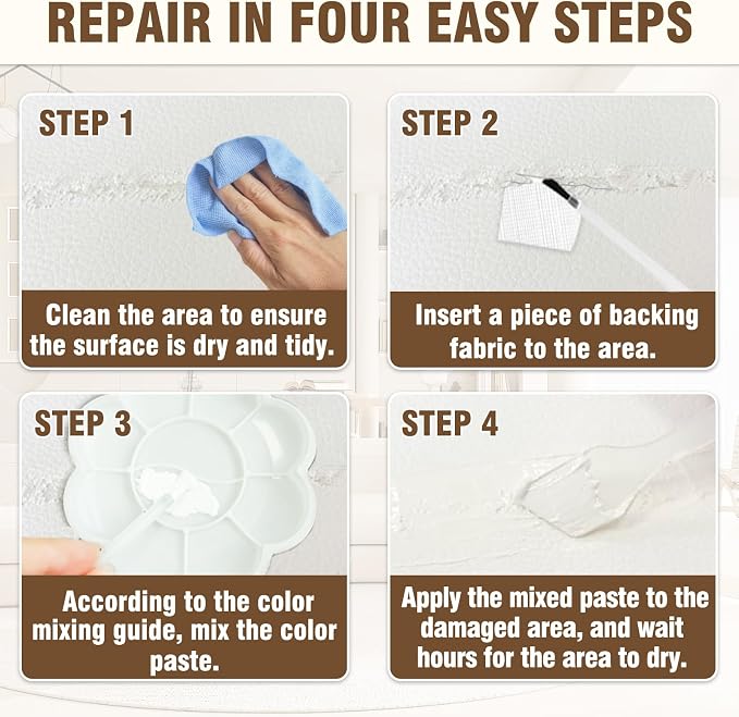 Vigorder Cream Leather Repair Kit - Image 5