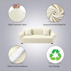Sofa Slipcover with 2 Pillow Cover - Image 2