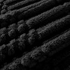 60x80 Inch Black Twin Blanket - Image 5