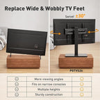 Perlegear Universal Swivel TV Stand Base - Image 3
