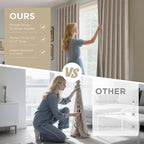 Joydeco 100% Blackout Curtains for Bedroom，Natural Linen Curtains, Thermal - Image 7