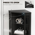 BROTTAR 71" Corner Display Cabinet - Image 7