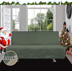 Easy-Going Reversible Couch Cover, Large Futon Sofa, Water Resistant Furniture - Image 2
