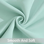 Yakamok Room Darkening Curtains 52x108 inch Length Aqua-Living Room | 2 panels - Image 3