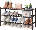 viewcare Long Shoe Rack, Bamboo Wood Shoe Rack by VIEWCARE