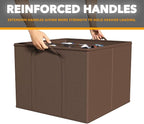 SpaceAid Shoe Organizer for Closet, 2 Pack Foldable Shoe Storage Containers - Image 5