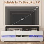 YAOHUOO 59" Large TV Riser for 32-75 inch TV, TV Riser Stand Shelf - Image 3