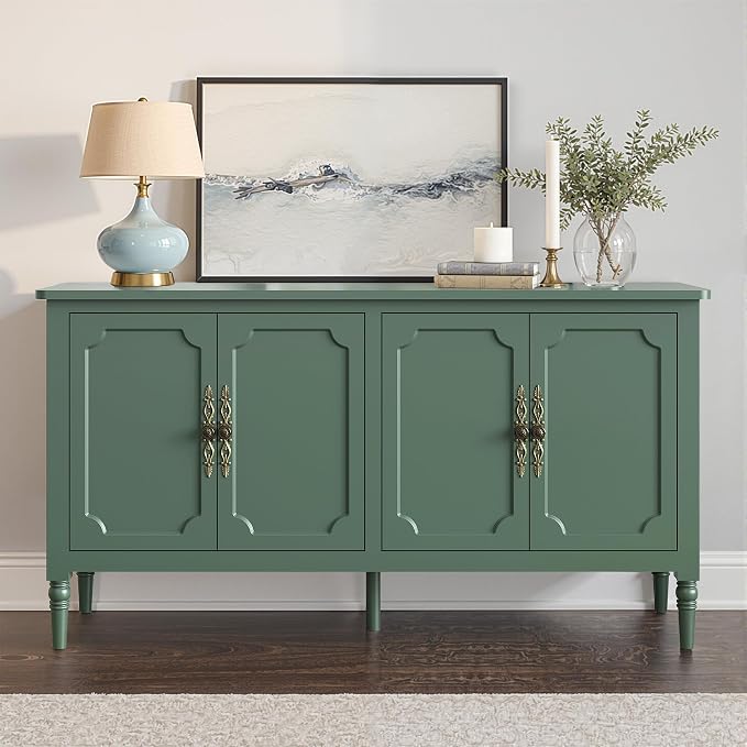 FansaFurn Console Table, Wood Buffet Sideboard, Media Credenza - Image 7