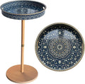 Gesodant Boho Single Leg Round Side Table by Gesodant+