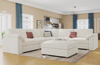 EASE MOOSE Sectional Modular Sofa, Luxury FSC Certified Chenille Comfty Deep by EASEMOOSE