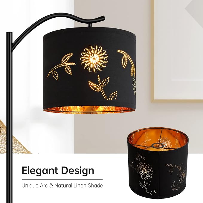 BoostArea Flower Shade Floor Lamp - Image 5