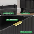 Xixini Fluted Dresser for Bedroom - Image 6