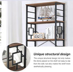 HOMISSUE Tall Bookshelf, 84 Inch Industrial Bookshelf - Image 5