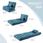 Folding Sofa Bed, Convertible Sleeper Chair - Image 2