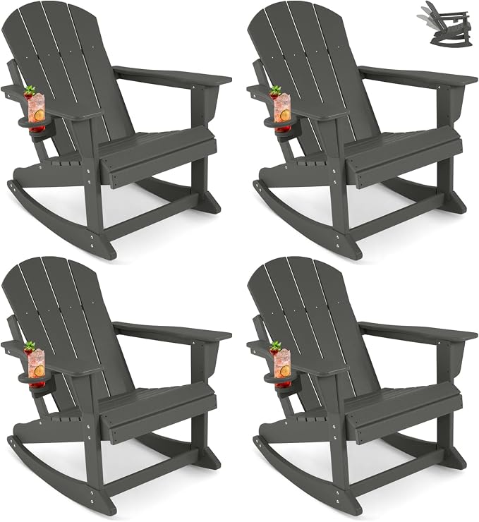 Plastic Adirondack Chair - Image 4