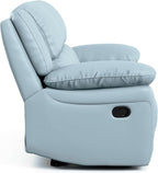 Furniture of America Sorin Modern Leather Recliner Sofa - Image 9