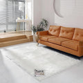 linmopm Faux Fur Sheepskin Rug, 5x7 ft | Shag Fluffy Fuzzy, High-Density Cushion by Limopmfauxfurproducts