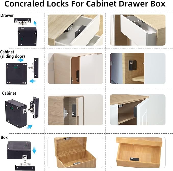 Bluetooth Drawer Lock, TTlock Works - Image 3