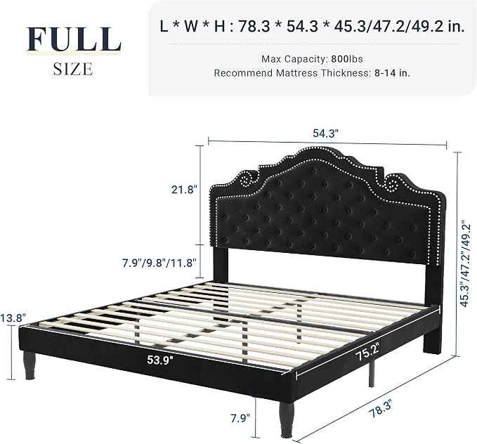 Allewie Full Size Bed Frame - Image 2