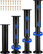4 PCS Adjustable Height Bed Support Legs by Olldag