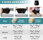 24 Pcs Chair Leg Floor Protectors Round, Silicone Felt Furniture Leg Pads Caps - Image 5