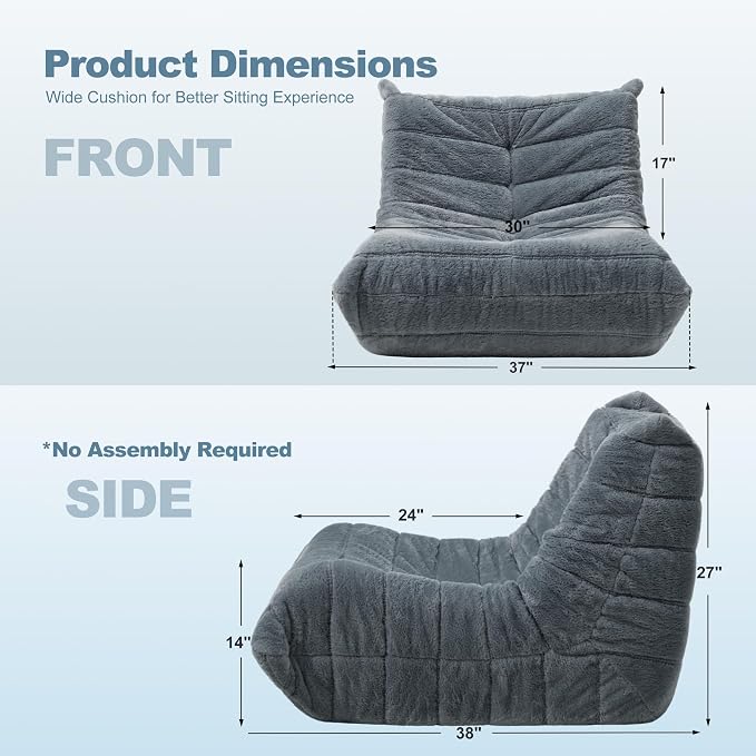 Bean Bag Chair Big Sofa Beanbag Chair - Image 2
