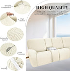 100% Waterproof Sectional Recliner Couch Covers - Image 6