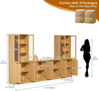 TUSY 71" TV Stand Storage Set - Image 2