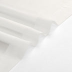 14 Inch Ivory Sheer Curtains Valance 2 Pieces, Cafe Kitchen Curtain - Image 9
