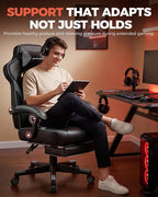 GTPLAYER Gaming Chair for Adults, Big and Tall 350LBS Heavy Duty Office Chair - Image 8