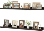 Floating Shelves for Wall, 36 inch Wood Floating Shelves Set of 2, Picture by Unknown