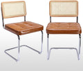 Zesthouse Natural Rattan Dining Chairs Set of 2, Modern Dining Room Chairs by Zesthouse