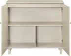 WAMPAT TV Stand Cabinets for 120+ Inches TVs, 4-in-1 Wood Media Console Table - Image 6