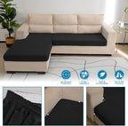 Water Repellent Couch Cushion Cover Loveseat Cover, Stretch Sectional Sofa Seat - Image 5
