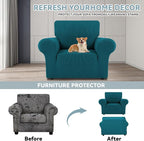 LURKA Stretch Chair Sofa Slipcovers 1 Piece Couch Covers - Image 3
