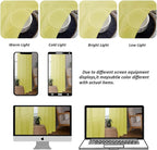 Chyhomenyc Sheer Lemon Curtains 90 inches Long 2 Panels, Light Filtering Soft - Image 8
