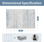 Washable Rugs 4x6 Area Rugs for Living Room, Dining Room, Kids Room | Machine - Image 2