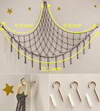 mirolam Stuffed Animals Hammock Net Corner-Hanging Stuff Animal Toy Storage - Image 4