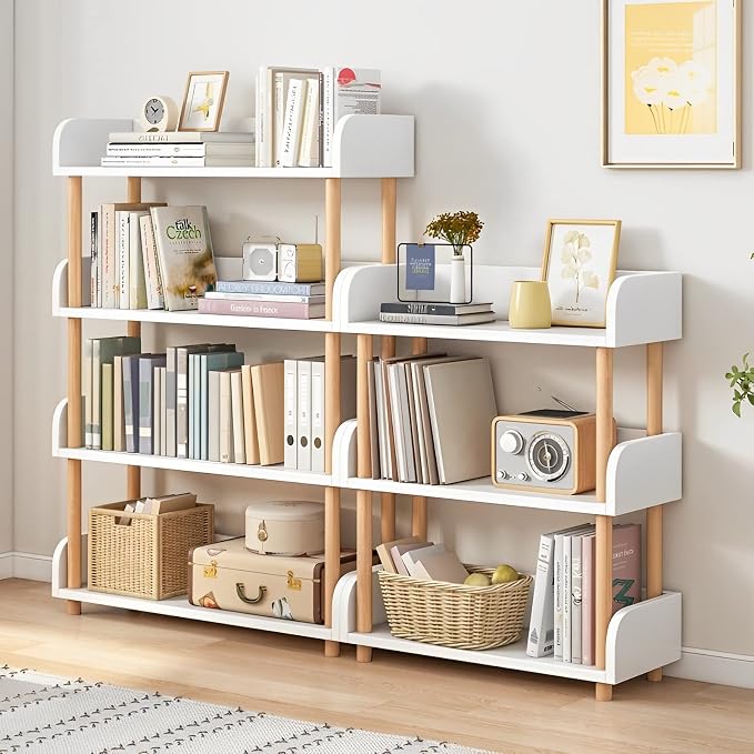 OSCHF 3-Tier Wooden Open Bookcase - Image 8