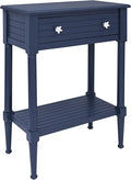 Linon Raleigh Navy Accent Table by Linon